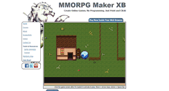 Desktop Screenshot of mmorpgmakerxb.com