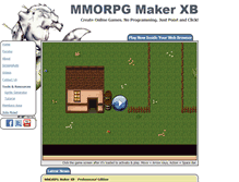 Tablet Screenshot of mmorpgmakerxb.com